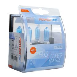 M-Tech HB3 12V 65W P20d POWERTECK SUPERWHITE 2ΤΕΜ.