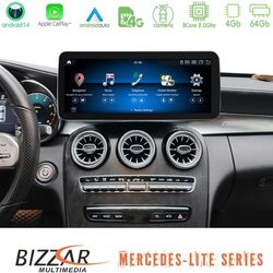 Bizzar Lite Series Mercedes C/GLC Class Facelift (W205/W253) NTG5.5 Android14 8Core (4+64GB) Navigation Multimedia 10.25