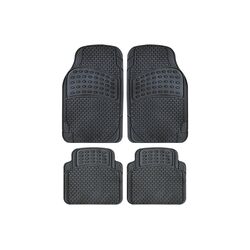 Oto Top - Σετ Πατάκια Αυτοκινήτου Universal  από Μαλακό PVC STRATOS EVO – Αντιολισθητικά - 4τμχ. (0007846OT150/OTO)