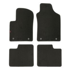 Lampa - Πατάκια μοκέτα μαύρα για Fiat 500 3d 07/07>11/24 για προστασία του εσωτερικού από βρωμιά νερό και φθορές, με αντιολισθητικό σχεδιασμό και σταθερή εφαρμογή για ασφαλή συγκράτηση στο δάπεδο του οχήματος – 4 τεμ. (L2338.2)