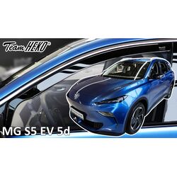 Heko - Ανεμοθραύστες Παραθύρων Για MG S5 EV 2024 > 5πορτο υλικό Acrylic Χρώμα Φιμέ - 2 τεμ. (ΑΝΕΜ.23814)