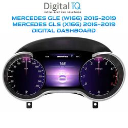 DIGITAL IQ DDD 997_DC (12.3in) DIGITAL INSTRUMENT CLUSTER for MERCEDES ML-GL (W166) - GLE (W166) - GLS (X166) mod. 2015-2019