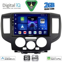 DIGITAL IQ BXC 3458BL_CPAA (9inc) MULTIMEDIA TABLET for NISSAN NV 200 mod. 2009-2020 (BLACK)