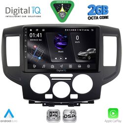 DIGITAL IQ RSF 4458BL_CPA (9inc) MULTIMEDIA TABLET for NISSAN NV 200 mod. 2009-2020 (BLACK)