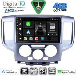 DIGITAL IQ BXK 19458SL_CPAA (9inc) MULTIMEDIA TABLET for NISSAN NV 200 mod. 2009-2020 (SILVER)