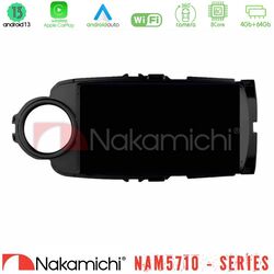 Nakamichi NAM5710 Series 8Core Android13 4+64GB  Toyota Yaris 2015-2019  Navigation Multimedia Tablet 9 (Μαύρο Χρώμα)
