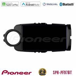 Pioneer SPH-PF97BT Series    Toyota Yaris 2015-2019  Multimedia Station 9 (Tablet Style) (Μαύρο Χρώμα) Με Carplay & Android Auto