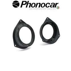 ΒΑΣΕΙΣ ΗΧΕΙΩΝ ALFA Mito CITROEN Nemo ‘08> FIAT Fiorino-500 ‘08> Punto ‘05> Punto Evo - Qubo Panda ‘12> FORD Ka ‘09> OPEL Astra H ‘05> - Corsa D ‘06> PEUGEOT Bipper ‘08> 14> 100/130 mm (Θέση εμπρός και πίσω).

