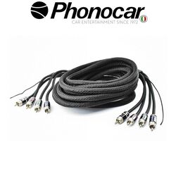 ΚΑΛΩΔΙΟ AUDIO ΤΡΙΠΛΗΣ ΘΩΡΑΚΙΣΗΣ 5mt 4 καναλια
