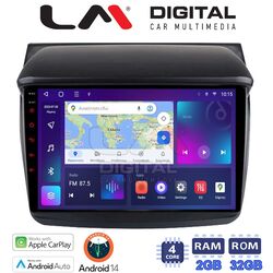 OEM για Mitsubishi L200 2006 > 2014 με 4Core 2GB/32GB

