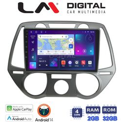 OEM για Hyundai i20 2008 > 2014 με 4Core 2GB/32GB
