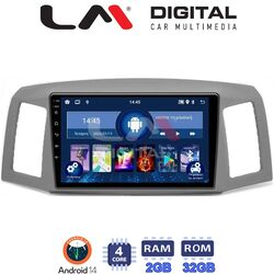 OEM για Jeep Grand Cherokee 2004 > 2011 με 4Core 2GB/32GB