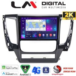 OEM για Mitsubishi Pajero 2014 > με 8Core 8GB/256GB και 2Κ οθόνη