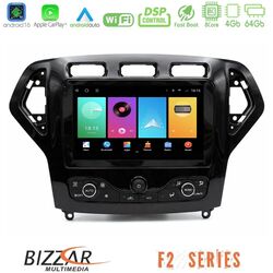 Bizzar F2 Series 8Core Android16 4+64GB  Ford Mondeo 2007-2010 (Auto AC με NAVI) Navigation Multimedia Tablet 9