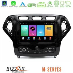 Bizzar M Series 8Core Android16 2+32GB Ford Mondeo 2007-2010 (Auto AC με NAVI) Navigation Multimedia Tablet 9
