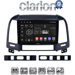 OEM για Hyundai SantaFe 2006 > 2013 με 8Core 4GB/64GB