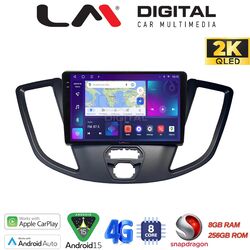 OEM για Ford Transit 2013 > 2018 με 8Core 8GB/256GB και 2Κ οθόνη
