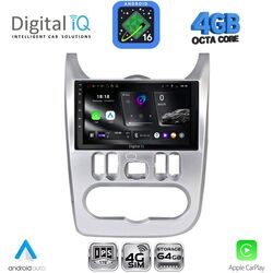 DIGITAL IQ RTG 6101SL_CPA (9inc) MULTIMEDIA TABLET for DACIA DUSTER – LOGAN – SANDERO mod. 2006-2012 (SILVER)