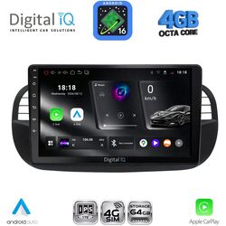 DIGITAL IQ RTG 6130BL_CPA (9inc) MULTIMEDIA TABLET for FIAT 500 mod. 2007-2015 (BLACK)