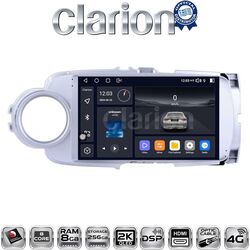 OEM για Toyota Yaris 2012 > 2015 με 8Core 8GB/256GB και 2Κ οθόνη
