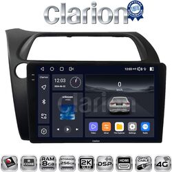 OEM για Honda Civic 3/5D 2006 >2012 με 8Core 8GB/256GB και 2Κ οθόνη
