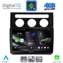 DIGITAL IQ RTG 6767CL_CPA (10inc) MULTIMEDIA TABLET for VW TOURAN mod. 2003-2010 with CLIMA