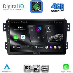 DIGITAL IQ RTG 6682_CPA (9inc) MULTIMEDIA TABLET for OPEL AGILA - SUZUKI SPLASH mod. 2008-2018