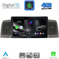 DIGITAL IQ RTG 6712GR_CPA (9inc) MULTIMEDIA TABLET for TOYOTA COROLLA mod. 2001-2006 (GREY)
