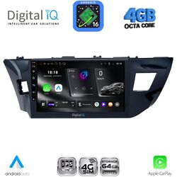 DIGITAL IQ RTG 6714MD_CPA (10inc) MULTIMEDIA TABLET for TOYOTA COROLLA mod. 2013-2016