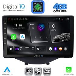 DIGITAL IQ RTG 6715_CPA CLIMA-A/C (9inc) MULTIMEDIA TABLET for CITROEN C1-PEUGEOT 108-TOYOTA AYGO mod. 2014-2022