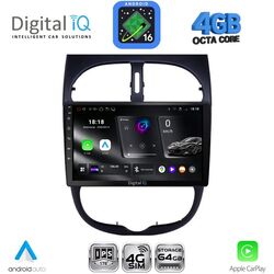 DIGITAL IQ RTG 6506_CPA (9inc) MULTIMEDIA TABLET for PEUGEOT 206 mod. 1998-2006