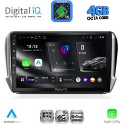 DIGITAL IQ RTG 6508_CPA (10inc) MULTIMEDIA TABLET for PEUGEOT 208-2008 mod. 2012-2021