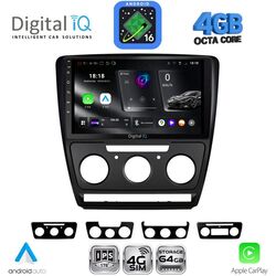 DIGITAL IQ RTG 6595BL_CPA (10inc) MULTIMEDIA TABLET for SKODA OCTAVIA 5 mod. 2005-2012 (BLACK)