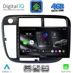DIGITAL IQ RTG 6186_CPA CLIMA (9inc) MULTIMEDIA TABLET for HONDA CIVIC mod. 1995-2001