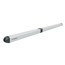 Nordrive – Θήκη Σωλήνων Αλουμινίου Van-Tube 4000 422cm για Επαγγελματικά Βαν, Αδιάβροχη με Κλειδαριά &amp; Βάσεις – 1 Τεμ. (L.N11042)