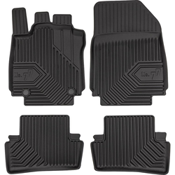 Πατάκια Αυτοκινήτου No77 Σκαφάκια για Renault Clio IV 2012-2020 3τμχ Frogum