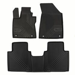 Πατάκια Αυτοκινήτου No77 Σκαφάκια για MG HS II SUV εκτός PHEV 2024-> 3τμχ Frogum