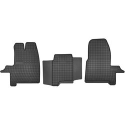 Πατάκια Αυτοκινήτου Λαστιχένια Ford Transit Custom 2013-2021 3τμχ Frogum