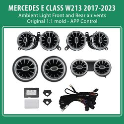 DIQ AMBIENT 8W213IB MERCEDES E AIR VENTS (Digital iQ Turbine Air Vent Ambient Light Kit MERCEDES CLASS W213 mod. 2020-2023)