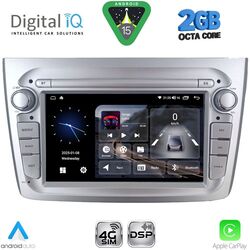 DIGITAL IQ BLF 357SL_CPA (7" DECK) MULTIMEDIA SYSTEM for ALFA ROMEO MITO mod. 2008-2018 (SILVER)