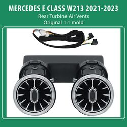 DIQ AMBIENT 8176 IB - REAR AIRVENTS for MERCEDES E (W213) (Digital iQ Rear Turbine Air Vent Ambient Light Kit MERCEDES E (W213) mod. 2020-2023)