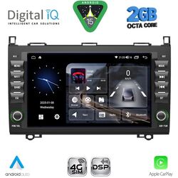 DIGITAL IQ BLF 368_CPA (8" DECK) MULTIMEDIA OEM for MERCEDES A – B – SPRINTER – VITO – VIANO mod. 2007-2019