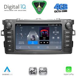 DIGITAL IQ BLG 428_CPA (7″ DECK) MULTIMEDIA OEM for TOYOTA AURIS mod. 2007-2012