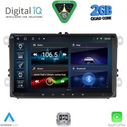 DIGITAL IQ BLD 280_CPA (9" DECK) MULTIMEDIA SYSTEM for VW – SKODA – SEAT mod. 2004-2014