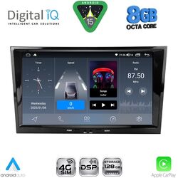 DIGITAL IQ BLM 718BL_CPA (8" DECK) MULTIMEDIA SYSTEM for OPEL ALL mod. 2004-2014 (BLACK)