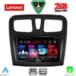 LENOVO LVD 2108SQ_CPA (9inc) MULTIMEDIA TABLET for DACIA LOGAN – SANDERO mod. 2012-2019