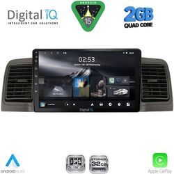 DIGITAL IQ RSD 1712BL_CPA (9inc) MULTIMEDIA TABLET for TOYOTA COROLLA mod. 2001-2006 (BLACK)
