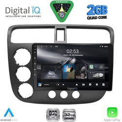 DIGITAL IQ RSD 1187_CPA (9inc) MULTIMEDIA TABLET for HONDA CIVIC 4D mod. 2001-2006