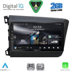 DIGITAL IQ RSD 11904D_CPA (9inc) MULTIMEDIA TABLET for HONDA CIVIC  4Doors mod. 2012-2016