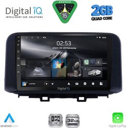 DIGITAL IQ RSD 1237_CPA (10inc) MULTIMEDIA TABLET for HYUNDAI KONA mod. 2017-2023